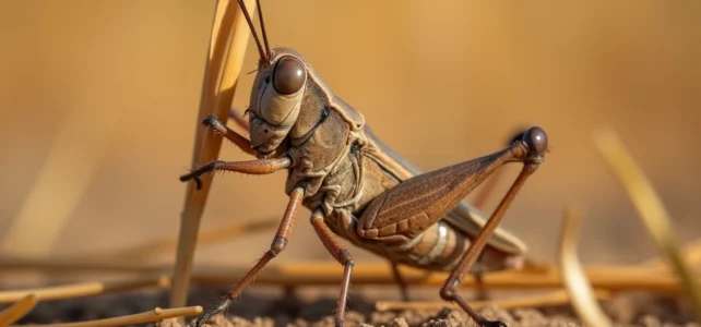 Tout savoir sur le cycle de vie fascinant de la sauterelle marron